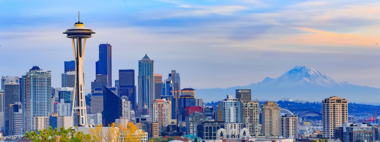 The Seattle skyline